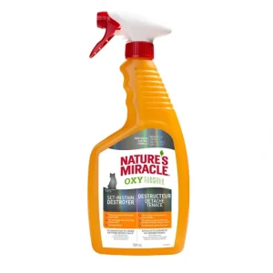 Best Nature's Miracle, Just for Cats Orange Oxy Stain & Odor Remover Spray - 24 oz - Pet Home | The Perfect Pet Supplies Shopping Experience Cats