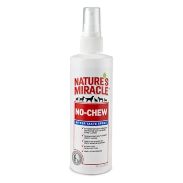 Discount Nature's Miracle No Chew Bitter Taste Spray (8-oz) - Pet Home | The Perfect Pet Supplies Shopping Experience Cats
