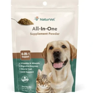 Cheap Naturvet All-In-One Supplement Powder for Dog and Cat 13 Oz - Pet Home | The Perfect Pet Supplies Shopping Experience Cats