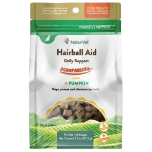 Discount NaturVet, Scoopables CAT Hairball Aid - 45 Scoops - Pet Home | The Perfect Pet Supplies Shopping Experience Cats