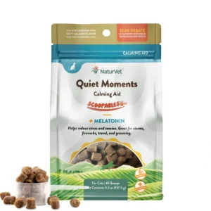 Hot NaturVet Scoopables Quiet Moments Calming Aid for Cats (45 Scoops) - Pet Home | The Perfect Pet Supplies Shopping Experience Cats