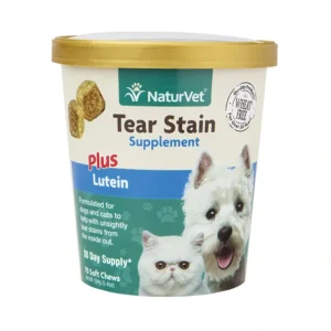 Cheap NaturVet Tear Stain Supplement Soft Chews (70 Ct) - Pet Home | The Perfect Pet Supplies Shopping Experience Cats
