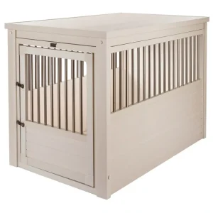 Clearance New Age Pet, InnPlace Dog Crate - Antique White - Pet Home | The Perfect Pet Supplies Shopping Experience Dogs