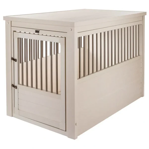 Clearance New Age Pet, InnPlace Dog Crate - Antique White - Pet Home | The Perfect Pet Supplies Shopping Experience Dogs