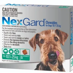 Best Nexgard Large Dog 10-25kg pack of 6 - Pet Home | The Perfect Pet Supplies Shopping Experience Dogs