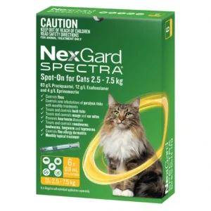 Cheap Nexgard Spectra 6 pack for large cats spot on 2.5 -7.5kg - Pet Home | The Perfect Pet Supplies Shopping Experience Cats