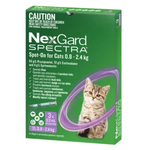 Cheap Nexgard Spectra 3 pack for small cats spot on 0.8 - 2.4kg - Pet Home | The Perfect Pet Supplies Shopping Experience Cats