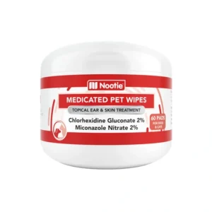 Online Nootie Antifungal & Antibacterial Medicated Pet Wipes for Dogs and Cats (60 ct) - Pet Home | The Perfect Pet Supplies Shopping Experience Cats
