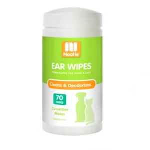 Store Nootie Cucumber Melon Ear Wipes For Dogs & Cats (70-ct) - Pet Home | The Perfect Pet Supplies Shopping Experience Cats