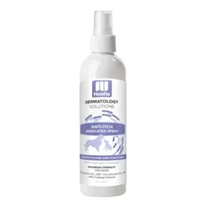 Best Nootie Dermatology Solutions Anti-Itch Medicated Spray For Dogs (8-oz) - Pet Home | The Perfect Pet Supplies Shopping Experience Dogs