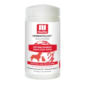 Store Nootie Dermatology Solutions Antimicrobial Medicated Wipes For Dogs &Cats - Pet Home | The Perfect Pet Supplies Shopping Experience Cats