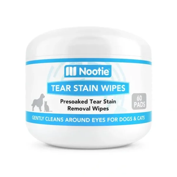 Best Sale Nootie Pre-Soaked Tear Stain Wipes for Dogs & Cats (60 ct) - Pet Home | The Perfect Pet Supplies Shopping Experience Cats