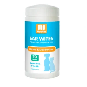 Shop Nootie Sweet Pea & Vanilla Ear Wipes For Dogs & Cats (70-ct) - Pet Home | The Perfect Pet Supplies Shopping Experience Cats
