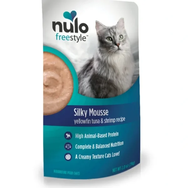 Flash Sale Nulo - Freestyle Silky Mouse Yellowfin Tuna Shrimp Recipe Wet Cat Food - Pet Home | The Perfect Pet Supplies Shopping Experience Cats