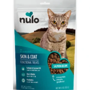 Online Nulo Crunchy Cat Treats Skin & Coat Salmon Recipe (4-oz) - Pet Home | The Perfect Pet Supplies Shopping Experience Cats