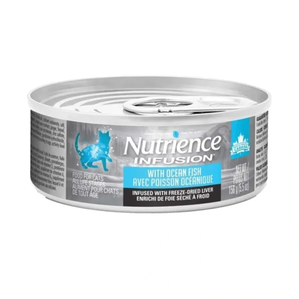 Shop Nutrience, Adult Feline - Infusion - Ocean Fish - 156 g - Wet Cat Food - Pet Home | The Perfect Pet Supplies Shopping Experience Cats