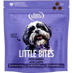 Clearance NutriSource - Rabbit Little Bites Dog Training Treats - Pet Home | The Perfect Pet Supplies Shopping Experience Dogs