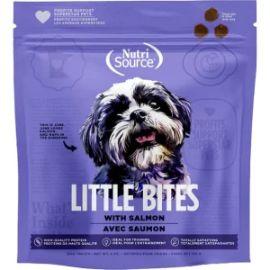 Cheap NutriSource - Salmon Little Bites Dog Training Treats - Pet Home | The Perfect Pet Supplies Shopping Experience Dogs