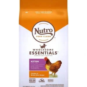 Sale Nutro Wholesome Essentials Farm Raised Kitten Chicken and Brown Rice Dry Cat Food - Pet Home | The Perfect Pet Supplies Shopping Experience Cats