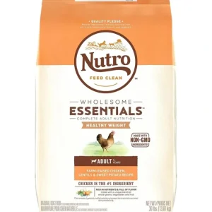 Best Nutro Wholesome Essentials Healthy Weight Adult Farm-Raised Chicken, Lentils &Sweet Potato Dry Dog Food - Pet Home | The Perfect Pet Supplies Shopping Experience Dogs