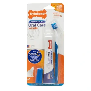 Fashion Nylabone, Advanced Oral Care for Cats, Dental Kit - Pet Home | The Perfect Pet Supplies Shopping Experience Cats