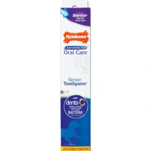 Online Nylabone Advanced Oral Care Toothpaste Senior 70g - Pet Home | The Perfect Pet Supplies Shopping Experience Cats