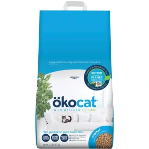 Flash Sale Okocat, Natural Wood Clumping Litter - 4.5 kg - Pet Home | The Perfect Pet Supplies Shopping Experience Cats