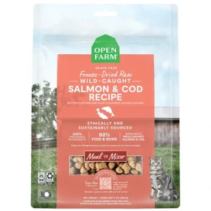 Flash Sale Open Farm, Freeze Dried Raw Morsels - Salmon & Cod - Pet Home | The Perfect Pet Supplies Shopping Experience Cats