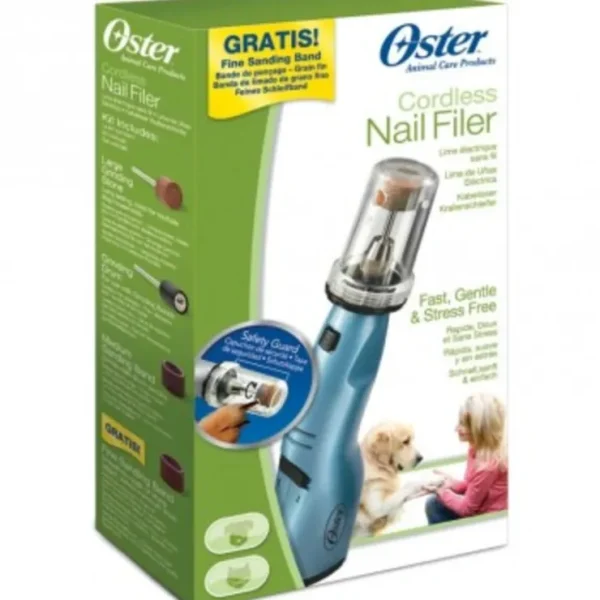 Clearance Oster Cordless Pet Nail Filer - Pet Home | The Perfect Pet Supplies Shopping Experience Cats