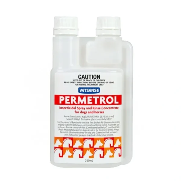 Permetrol Insecticidal Spray Concentrate for Dogs & Horses 250mL - Pet Home | The Perfect Pet Supplies Shopping Experience Fashion