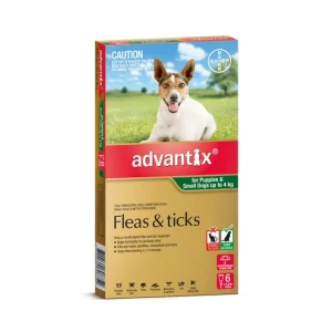 Pet Shop Direct - Advantix Puppies & Small Dogs Upto 4kg 6 Pack - Pet Home | The Perfect Pet Supplies Shopping Experience Cheap