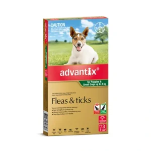 Pet Shop Direct - Advantix Puppies & Small Dogs Upto 4kg 3 Pack - Pet Home | The Perfect Pet Supplies Shopping Experience Flash Sale