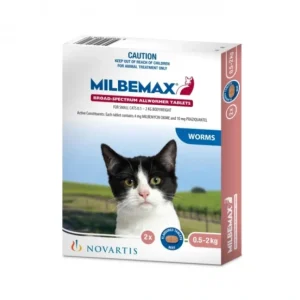 Best Sale Pet Shop Direct - Milbemax Small Cats 0.5kg-2kg 2 Pack - Pet Home | The Perfect Pet Supplies Shopping Experience Cats
