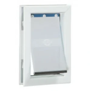 Pet Shop Direct - PetSafe Staywell Aluminium Pet Door White Small - Pet Home | The Perfect Pet Supplies Shopping Experience Discount