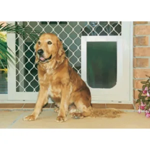 Pet Shop Direct - Petway Security Pet Door White Large - Pet Home | The Perfect Pet Supplies Shopping Experience Shop