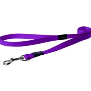 Best Sale Pet Shop Direct - Rogz Fanbelt Lead Large Purple - Pet Home | The Perfect Pet Supplies Shopping Experience Dogs