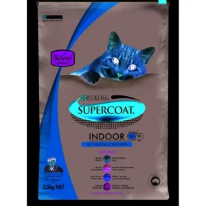 Pet Shop Direct - Supercoat Adult Cat Indoor Chicken 3.5kg - Pet Home | The Perfect Pet Supplies Shopping Experience Sale
