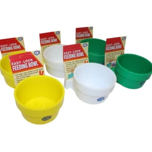 Pet Shop Direct - Unipet Easy Lock Cage Crock Bowl Medium 320ml - Pet Home | The Perfect Pet Supplies Shopping Experience Outlet