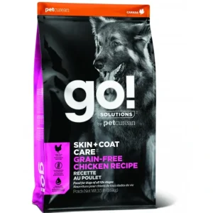 Petcurean GO! Grain Free Skin + Coat Care Chicken Recipe Dry Dog Food - Pet Home | The Perfect Pet Supplies Shopping Experience Clearance