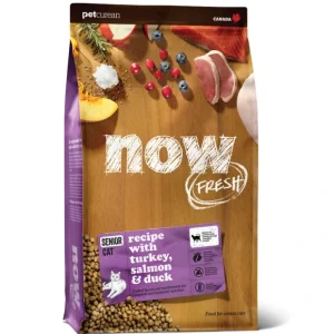 Petcurean Now! Fresh Grain Free Senior Recipe Dry Cat Food - Pet Home | The Perfect Pet Supplies Shopping Experience