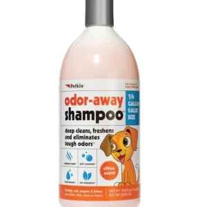 Petkin Odor-Away Shampoo Citrus Scent 1L - Pet Home | The Perfect Pet Supplies Shopping Experience