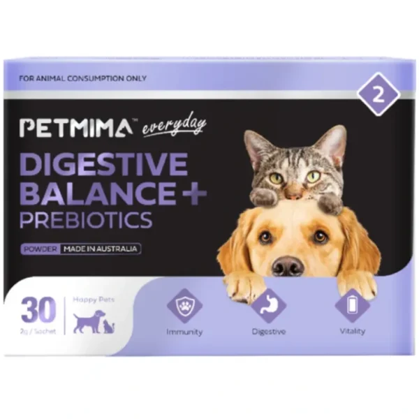 Petmima Digestive Balance Prebiotics 2g x 30pk - Pet Home | The Perfect Pet Supplies Shopping Experience