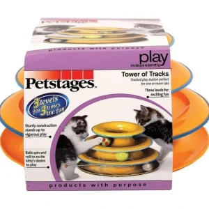 PETSTAGES TOWER OF TRACKS (ORANGE) - Pet Home | The Perfect Pet Supplies Shopping Experience