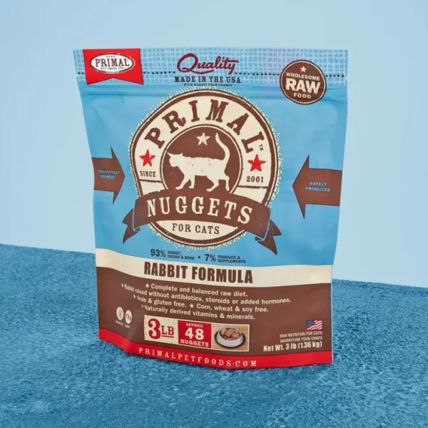 Primal - Frozen Raw Rabbit Formula for Cats - PICK UP ONLY - Pet Home | The Perfect Pet Supplies Shopping Experience