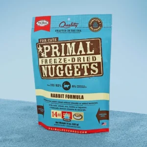 Primal - Raw Freeze-Dried Rabbit Formula for Cats - Pet Home | The Perfect Pet Supplies Shopping Experience
