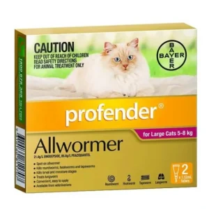Profender Large 5-8kg Cat 2pk - Pet Home | The Perfect Pet Supplies Shopping Experience