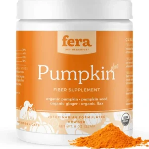 Pumpkin Plus Fiber Support for Dogs and Cats from Fera Pet Organics - Pet Home | The Perfect Pet Supplies Shopping Experience
