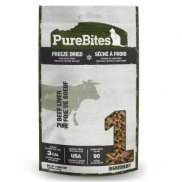PureBites Beef Liver Freeze Dried Cat Treats - Pet Home | The Perfect Pet Supplies Shopping Experience