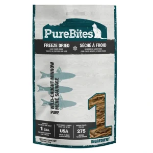 PureBites, Feline - Value Size - Minnow - 31g - Freeze Dried Cat Treat - Pet Home | The Perfect Pet Supplies Shopping Experience