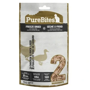 PureBites, Value Size Cat Treats - Chkn Breast & Duck - 32 g - Freeze Dried Cat Treat - Pet Home | The Perfect Pet Supplies Shopping Experience